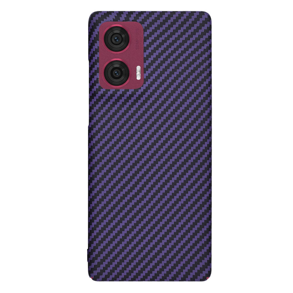 Techsuit - Carbonite FiberShell - Motorola Edge 50 Fusion - Purple