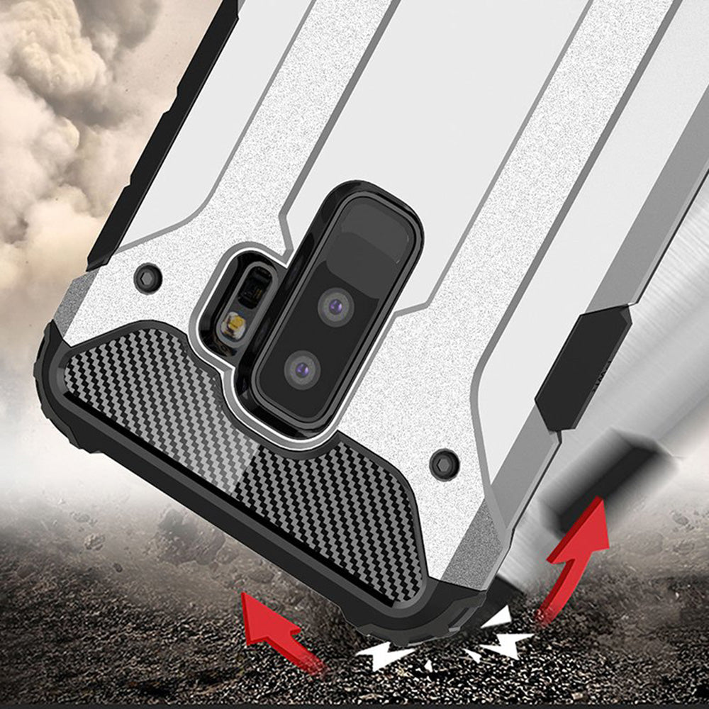 Techsuit - Hybrid Armor - Samsung Galaxy S9 Plus - Black