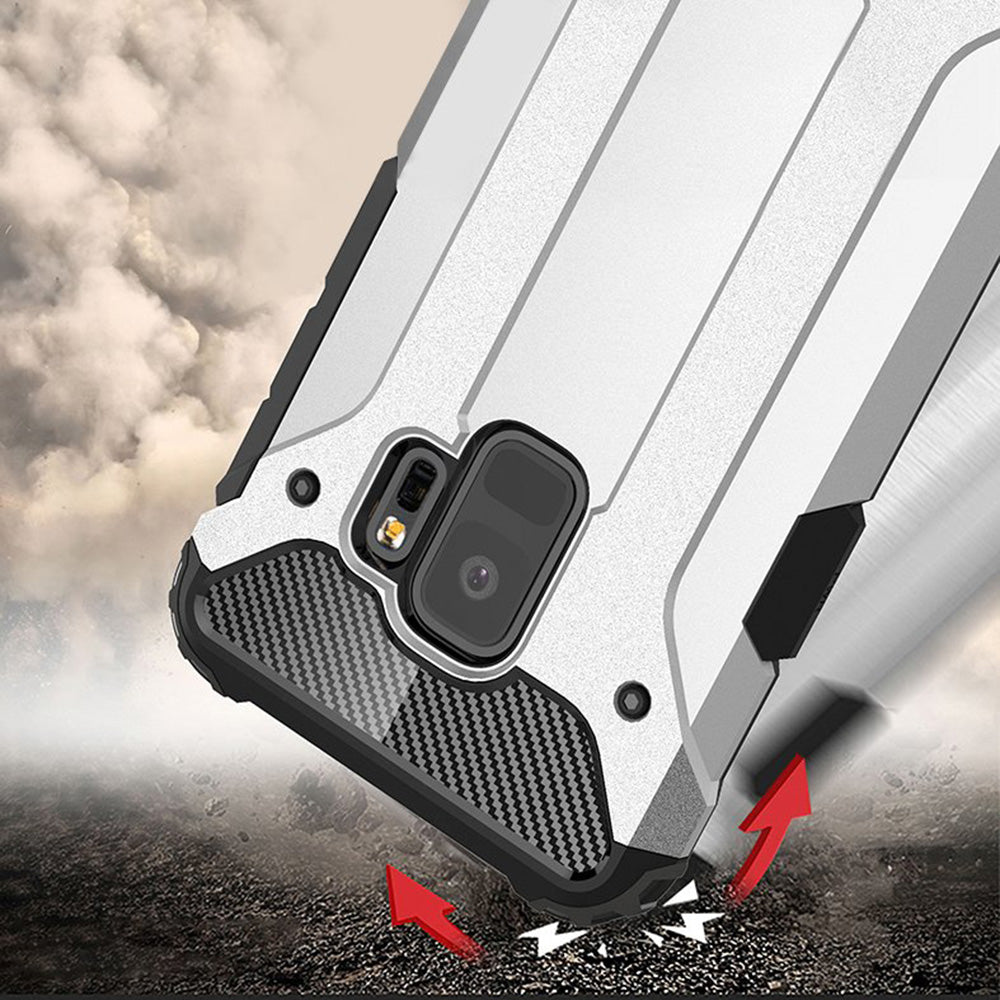 Techsuit - Hybrid Armor - Samsung Galaxy S9 - Black