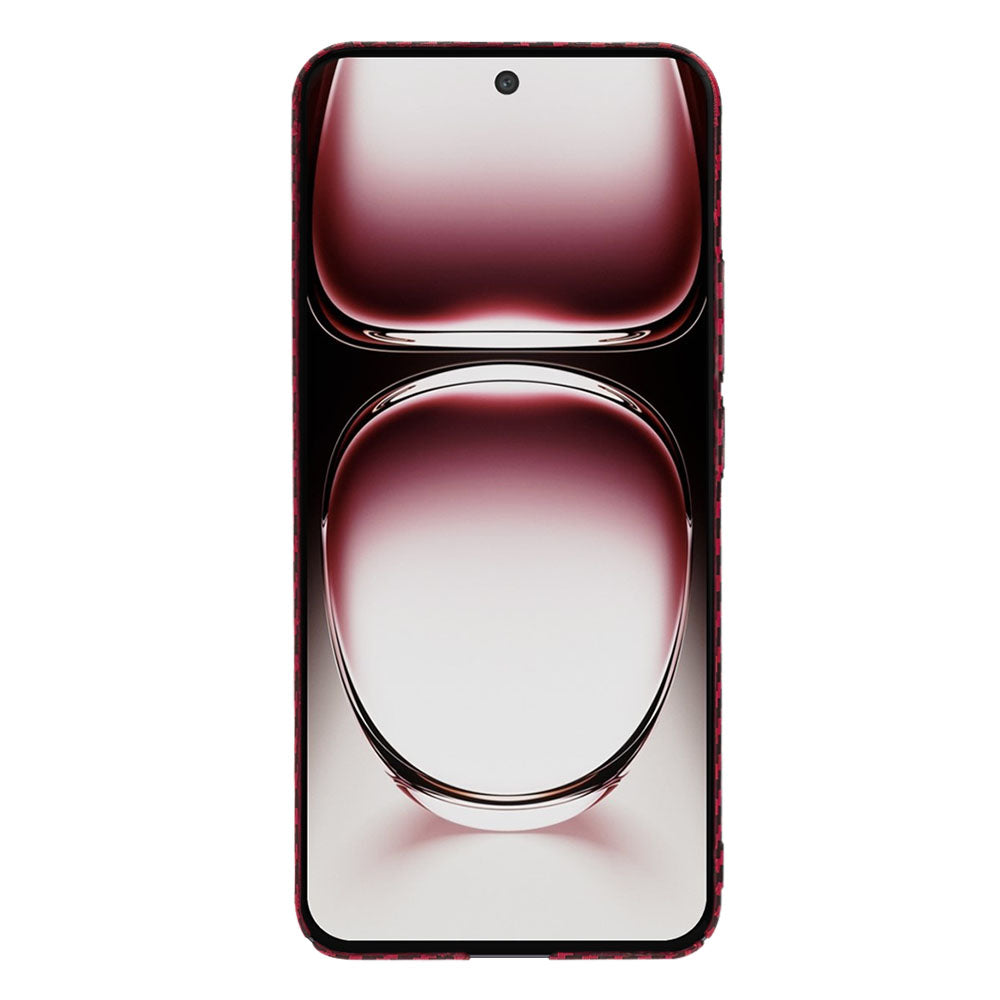 Techsuit - Carbonite FiberShell - Oppo Reno12 Pro - Red