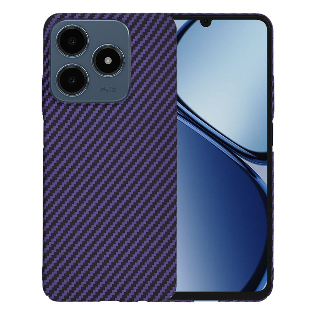 Techsuit - Carbonite FiberShell - Realme C61 / RealmeÂ C63 - Purple