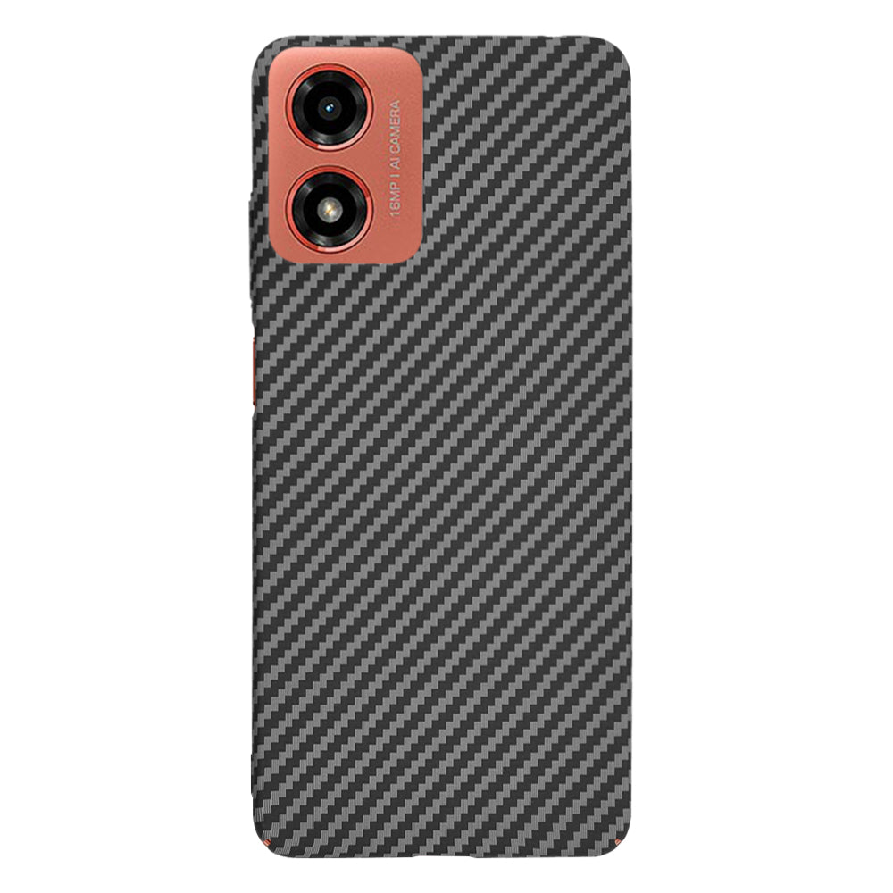 Techsuit - Carbonite FiberShell - Motorola Moto G04 / Moto G04s / Moto G24 / Moto E14 - Black