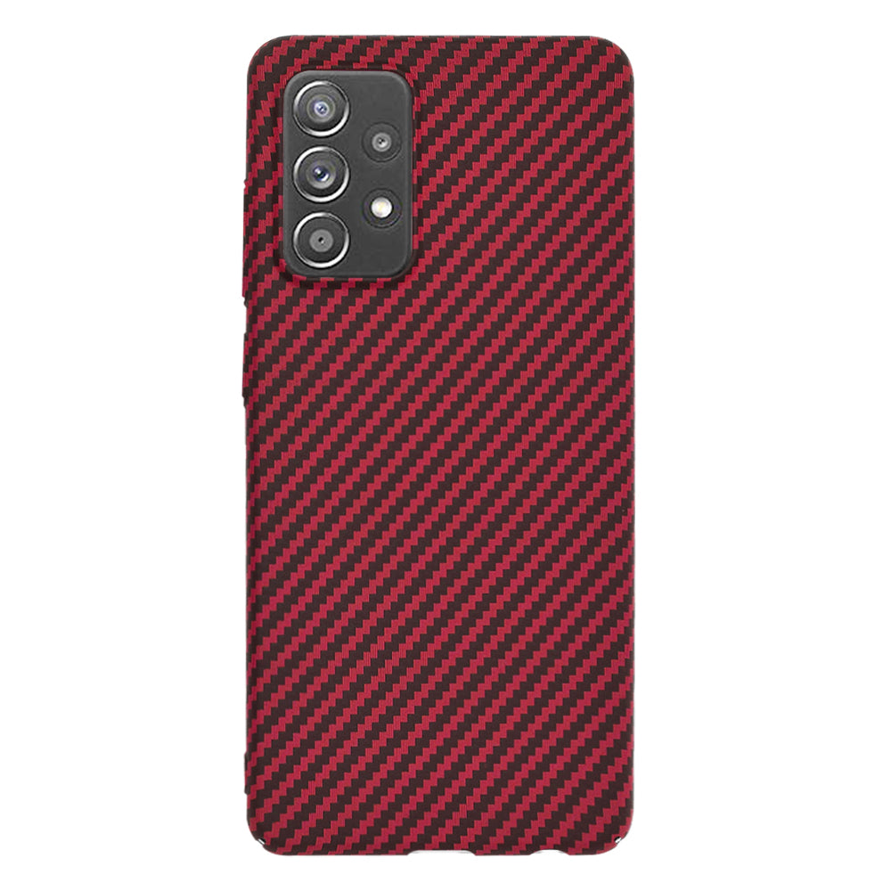 Techsuit - Carbonite FiberShell - Galaxy A52 4G / A52 5G / A52s 5G - Red