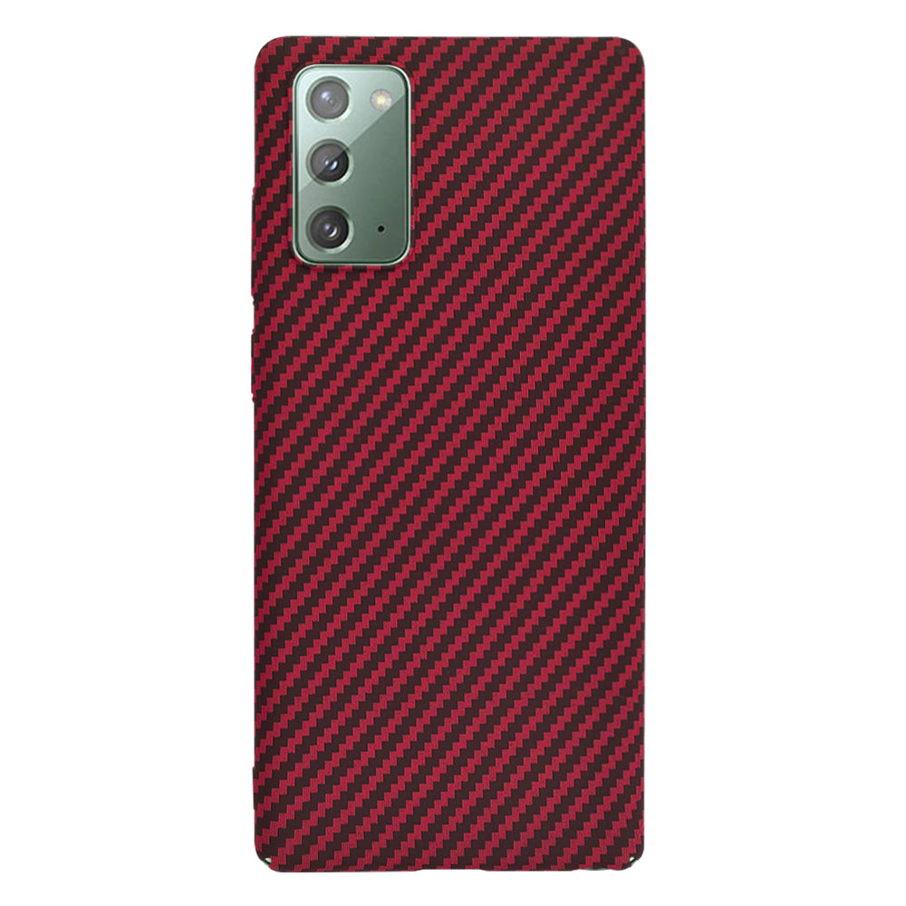 Techsuit - Carbonite FiberShell - Galaxy Note 20 4G / Note 20 5G - Red