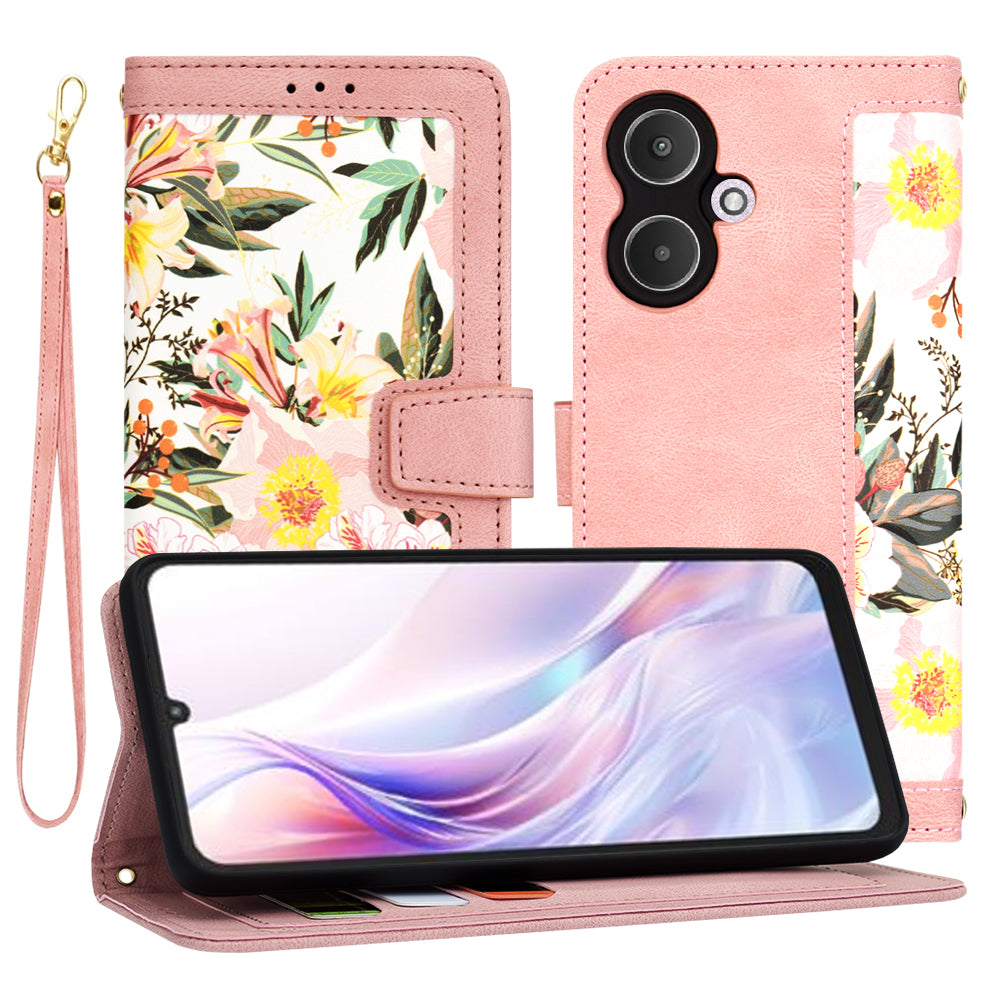 Techsuit - FlipCraft - Xiaomi Redmi 13C 5G - Sweetheart Pink