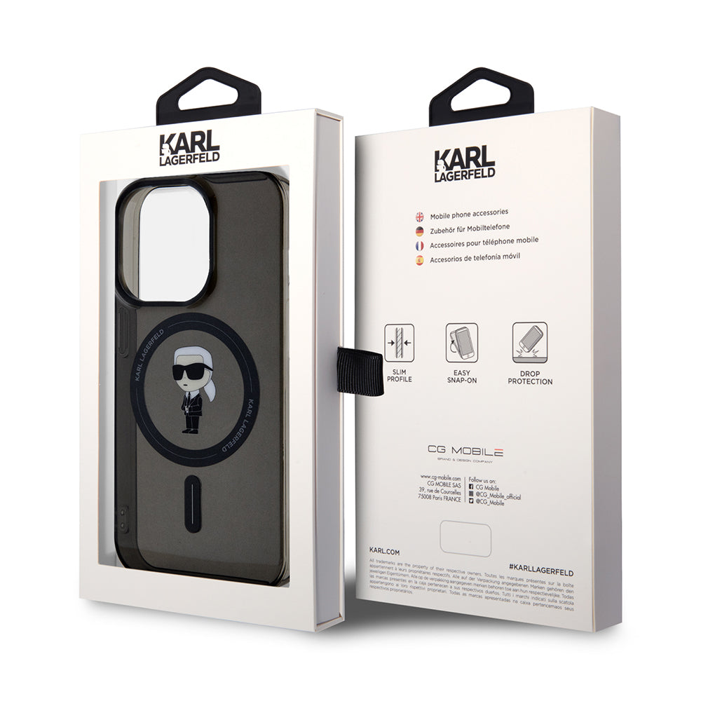 Karl Lagerfeld - IML MagSafe (KLHMP14XHFCKNOK) - iPhone 14 Pro Max - Ikonik