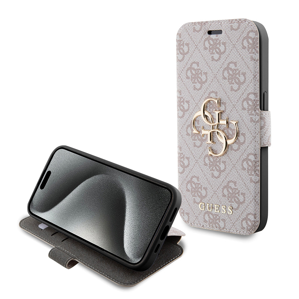 Guess - Book 4G (GUBKP15L4GMGPI) - iPhone 15 Pro - Pink