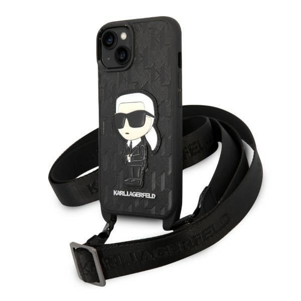 Karl Lagerfeld - Hardcase Monogram (KLHCP14MSTKMK) - iPhone 14 Plus - Ikonik Patch