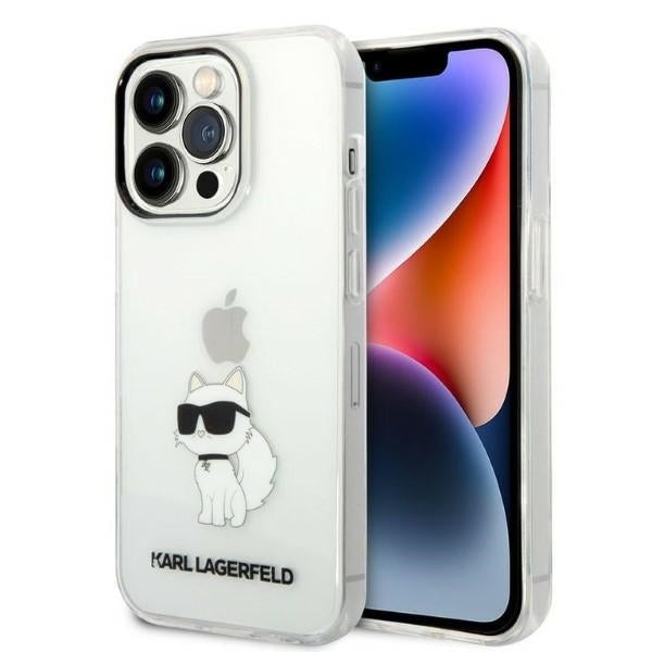 Karl Lagerfeld - Hardcase Transparent (KLHCP14XHNCHTCT) - iPhone 14 Pro Max - Ikonik Choupette