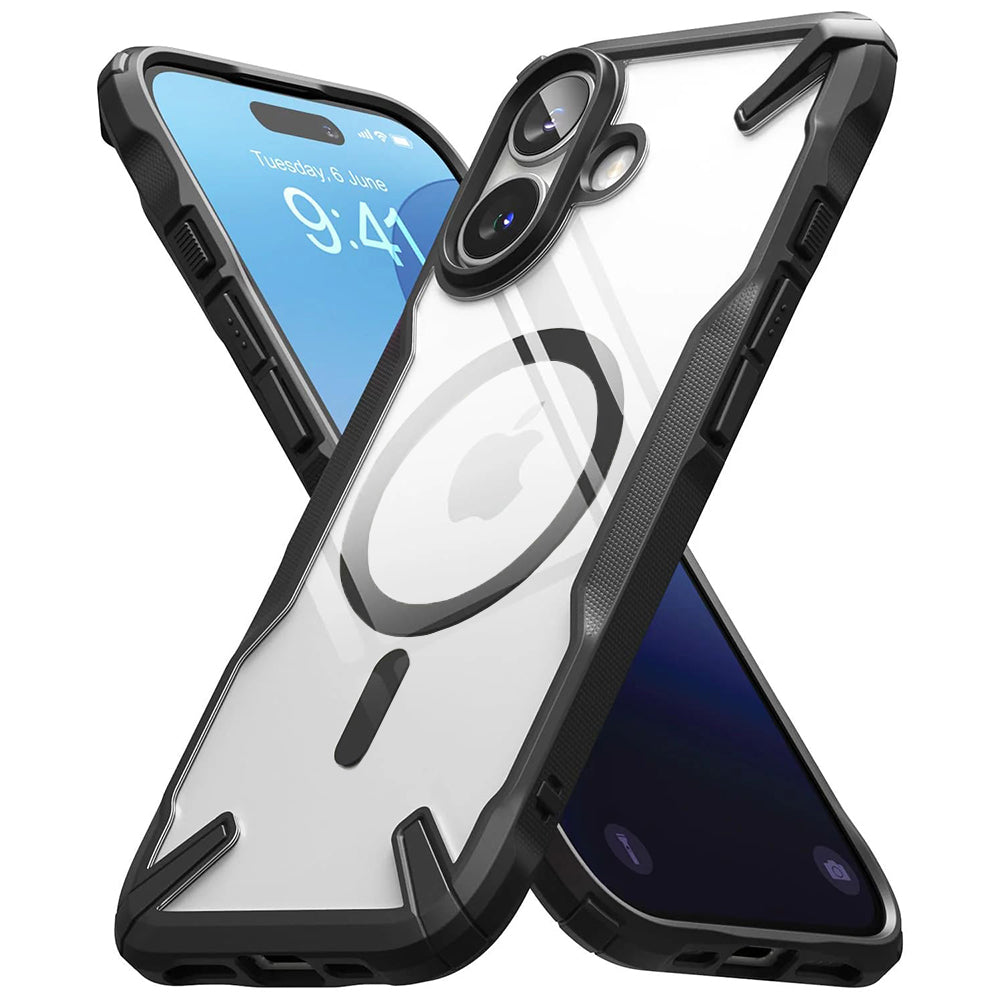 Ringke - Fusion X MagSafe - iPhone 16 - Black