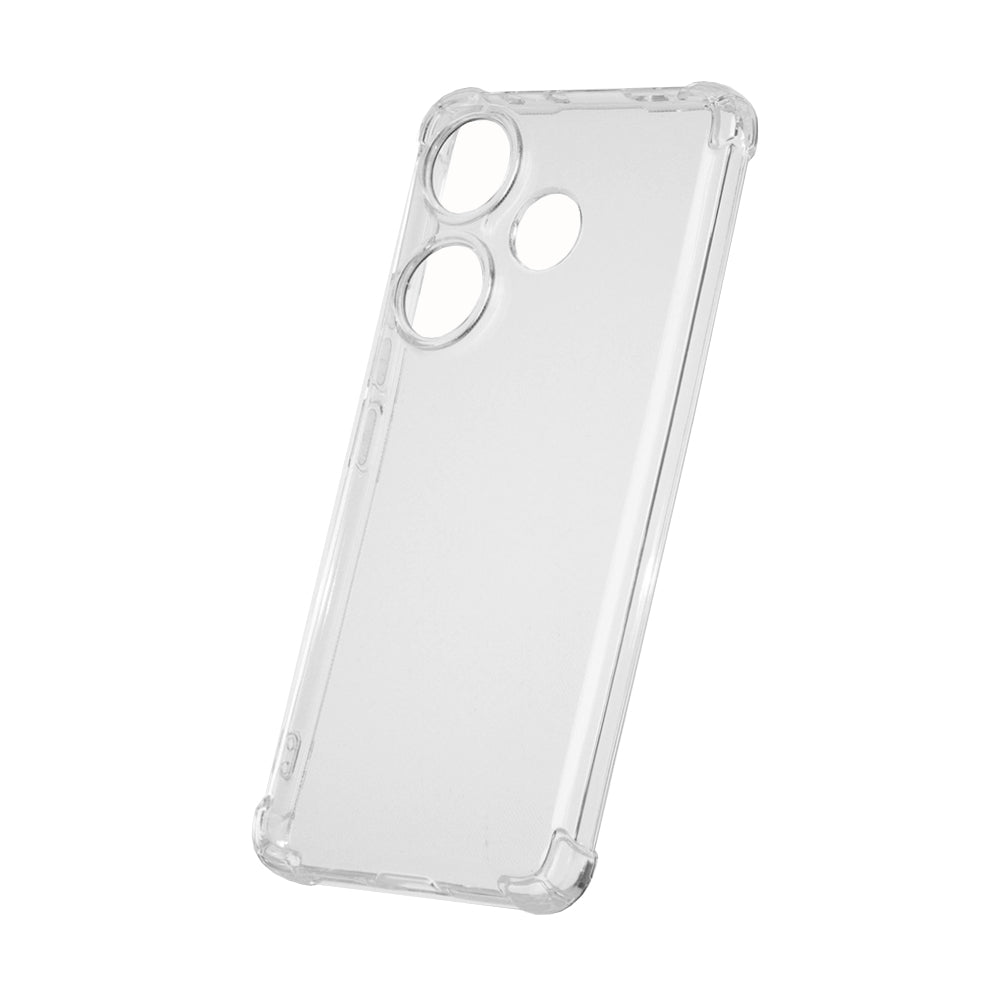 Techsuit - Shockproof Clear Silicone - Xiaomi Poco F6 - Clear