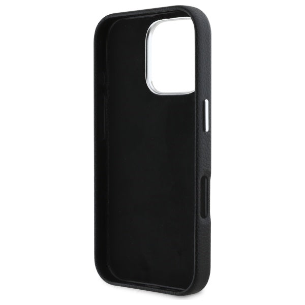 Karl Lagerfeld “Rue St.Guillaume Logo Collection” Θήκη προστασίας από σιλικόνη – iPhone 16 Pro (Μαύρο – KLHCP16LPGWCMKHK)