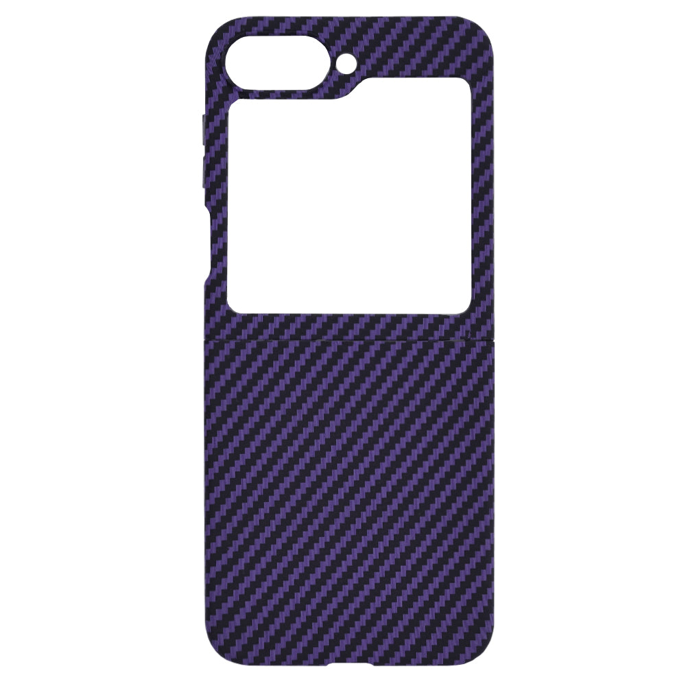 Techsuit - Carbonite FiberShell - Galaxy Z Flip6 / Flip7 FE - Purple