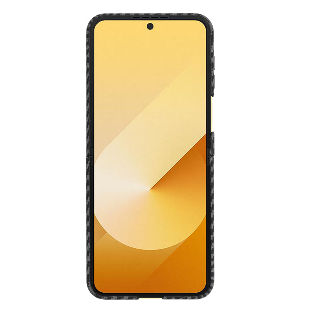 Techsuit - Carbonite FiberShell - Galaxy Z Flip6 / Flip7 FE - Black