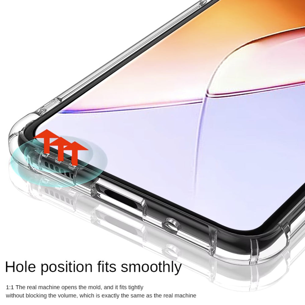 Techsuit - Shockproof Clear Silicone - Infinix Note 40 Pro+ - Clear