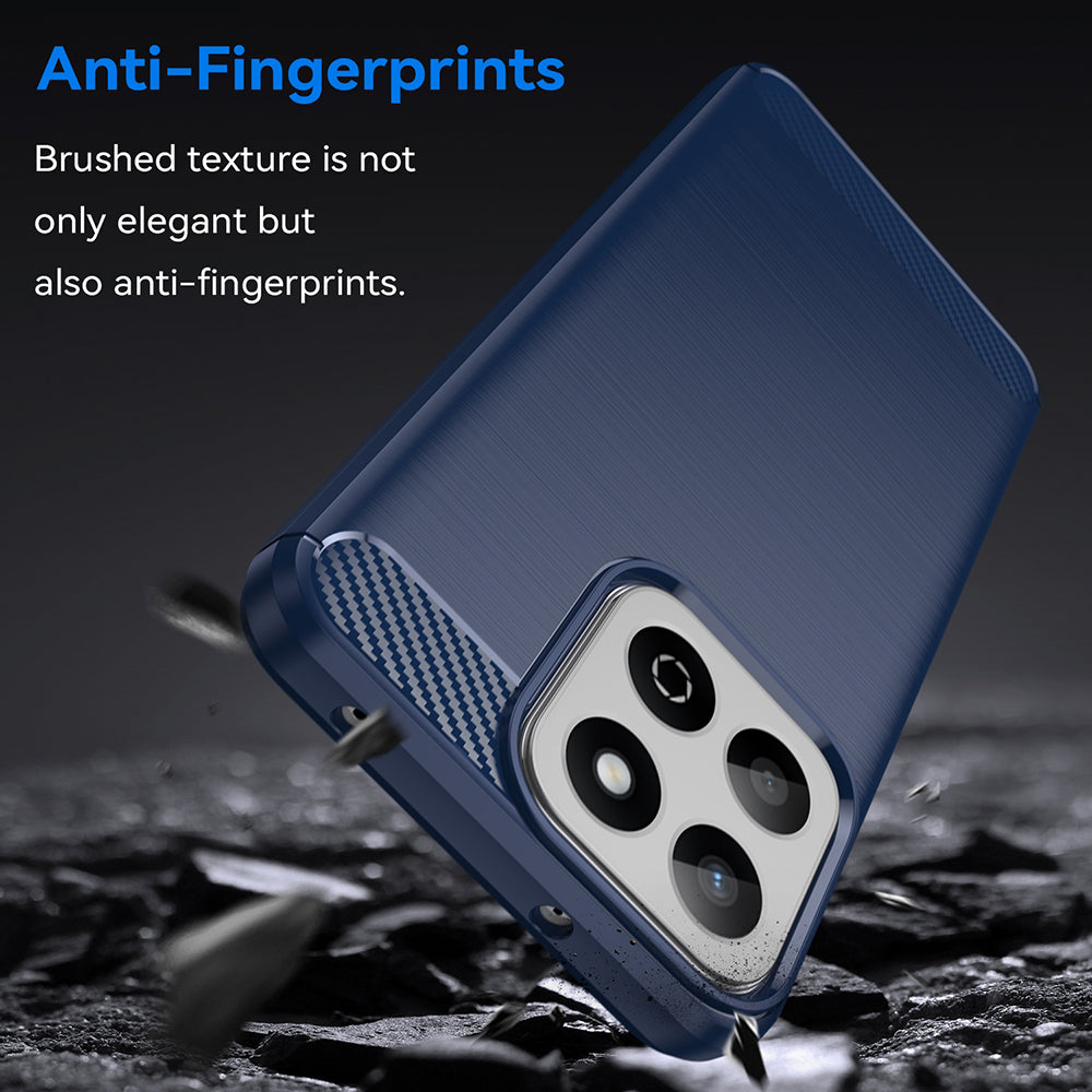 Techsuit - Carbon Silicone - Honor 200 Smart / X7c - Blue