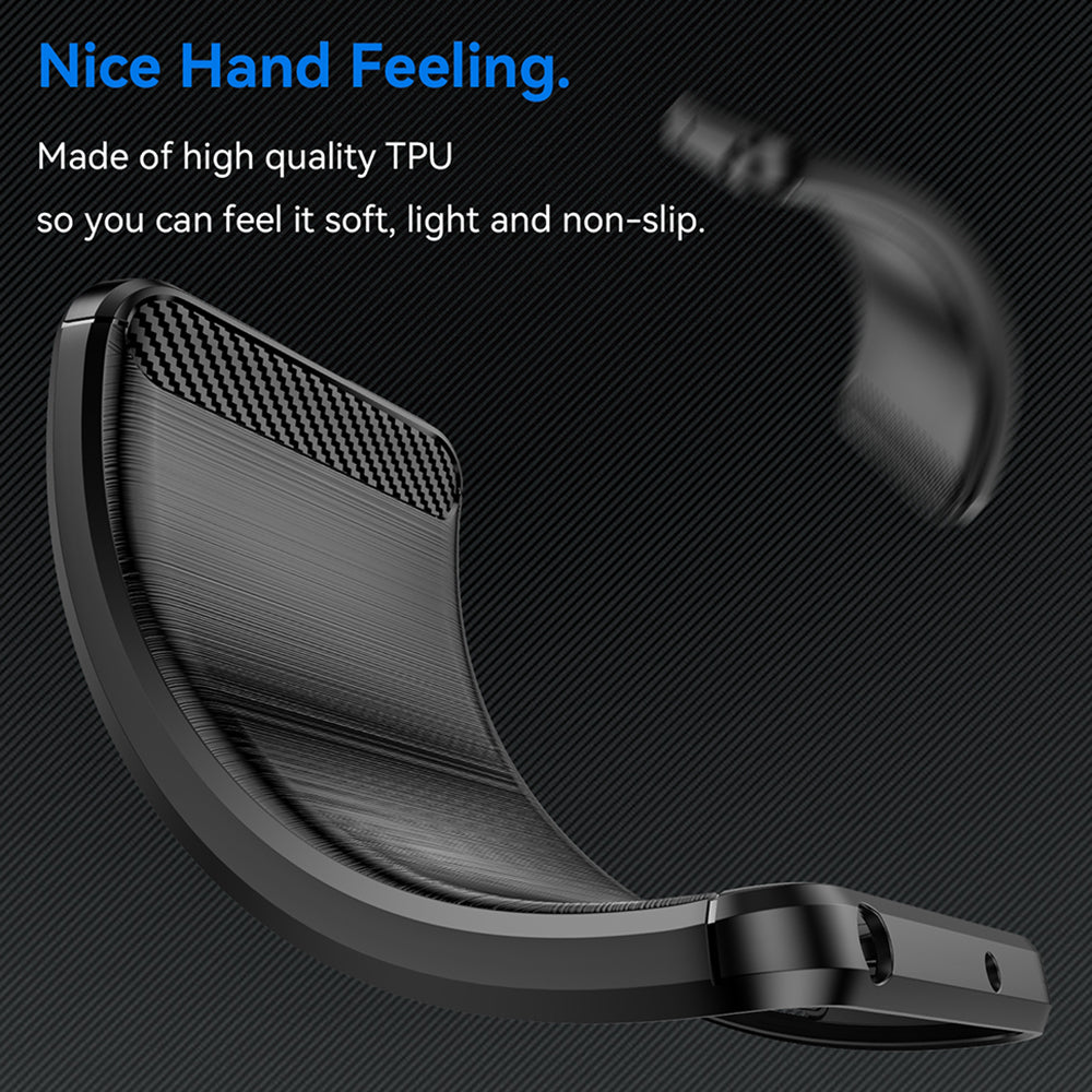 Techsuit - Carbon Silicone - Galaxy S25 - Black