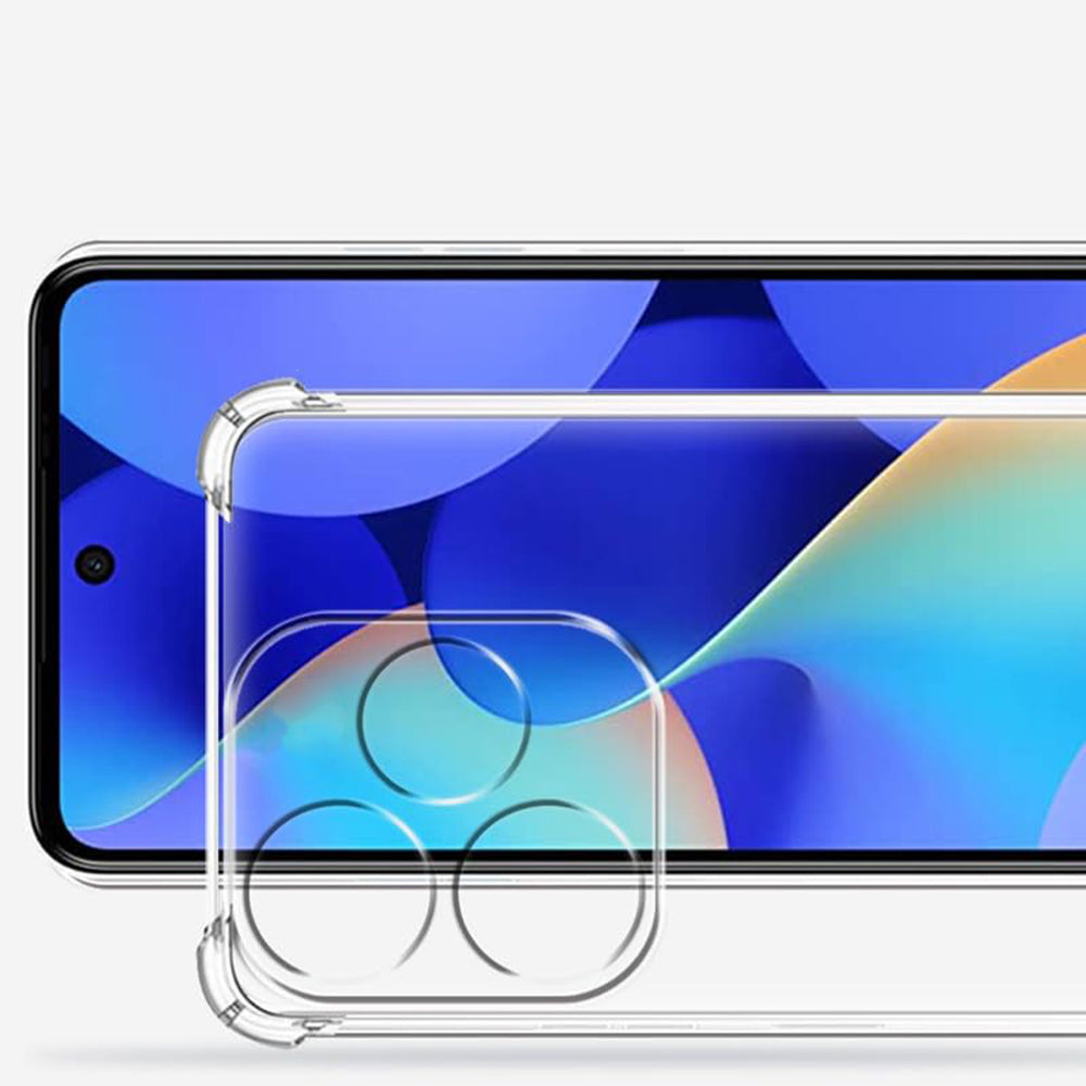 Techsuit - Shockproof Clear Silicone - Infinix Hot 40i - Clear