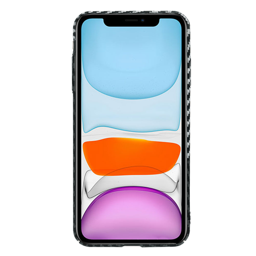 Techsuit - Carbonite FiberShell - iPhone XR - Stealth Gray