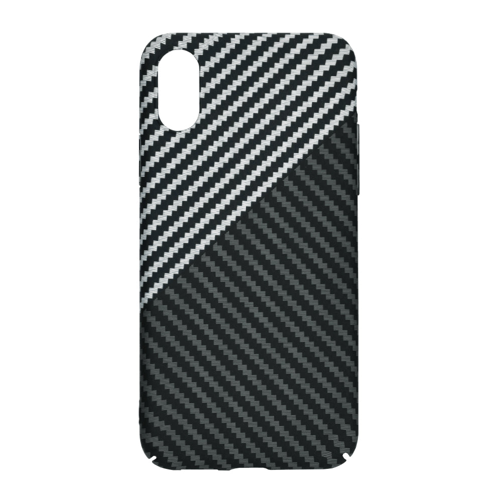 Techsuit - Carbonite FiberShell - iPhone XR - Stealth Gray