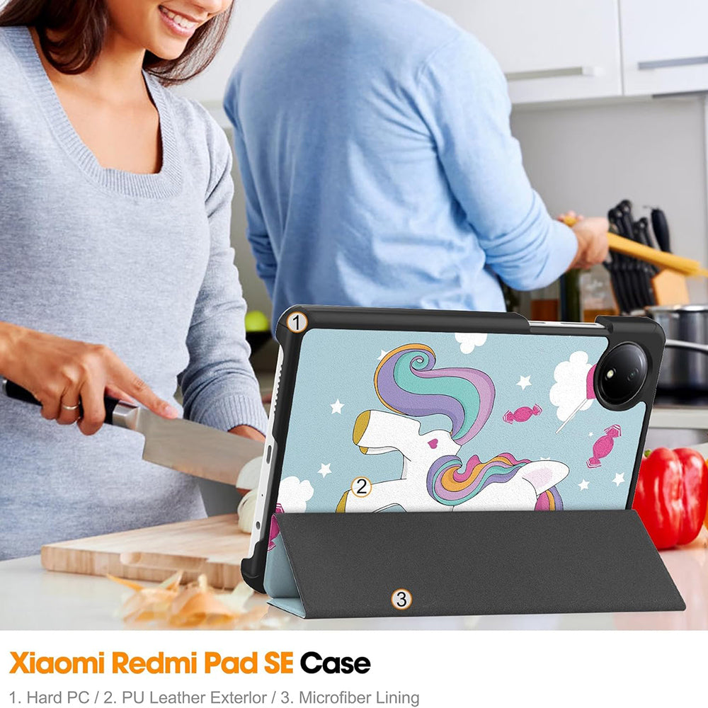 Techsuit - FoldPro - Xiaomi Redmi Pad SE 4G 8.7" - Unicorn