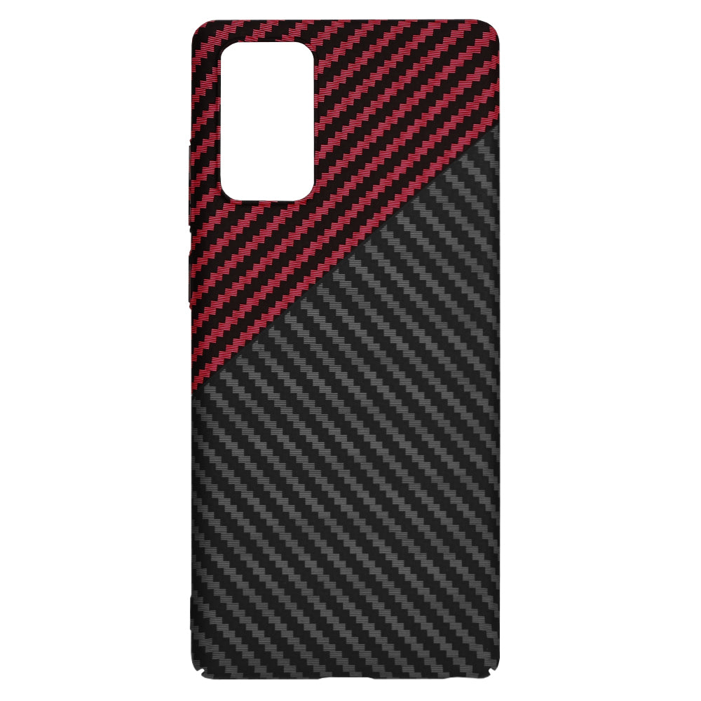 Techsuit - Carbonite FiberShell - Galaxy Note 20 4G / Note 20 5G - Red Vortex