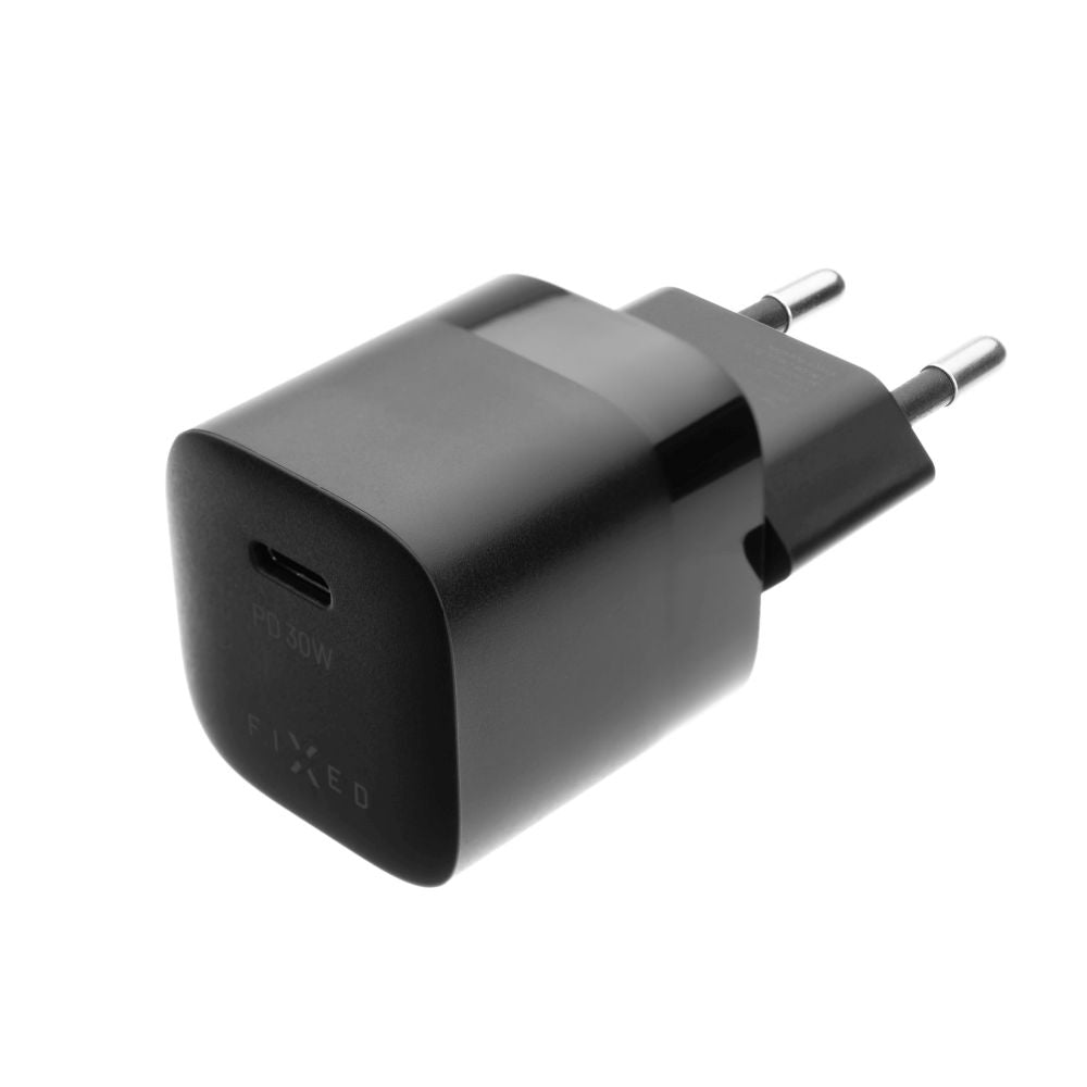 Fixed - Mini Wall Charger (FIXC30M-C-BK) - Type-C, Power Delivery 3.0, 30W - Black