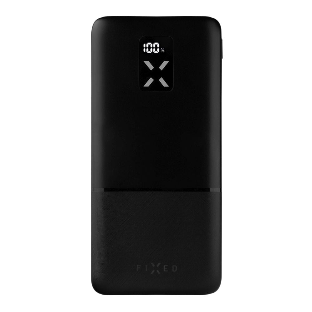 Fixed - Power Bank Zen 10 (FIXZEN-10-BK) - 2x USB, Type-C, 20W, 10000mAh, with LCD Display - Black