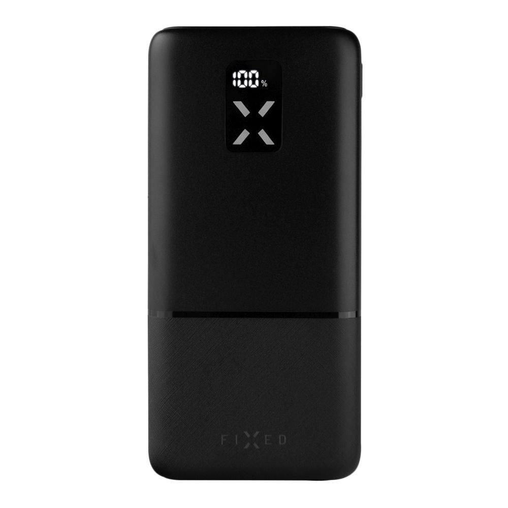 Fixed - Power Bank Zen 20 (FIXZEN-20-BK) - 2x USB, Type-C, 20W, 20000mAh, with LCD Display - Black