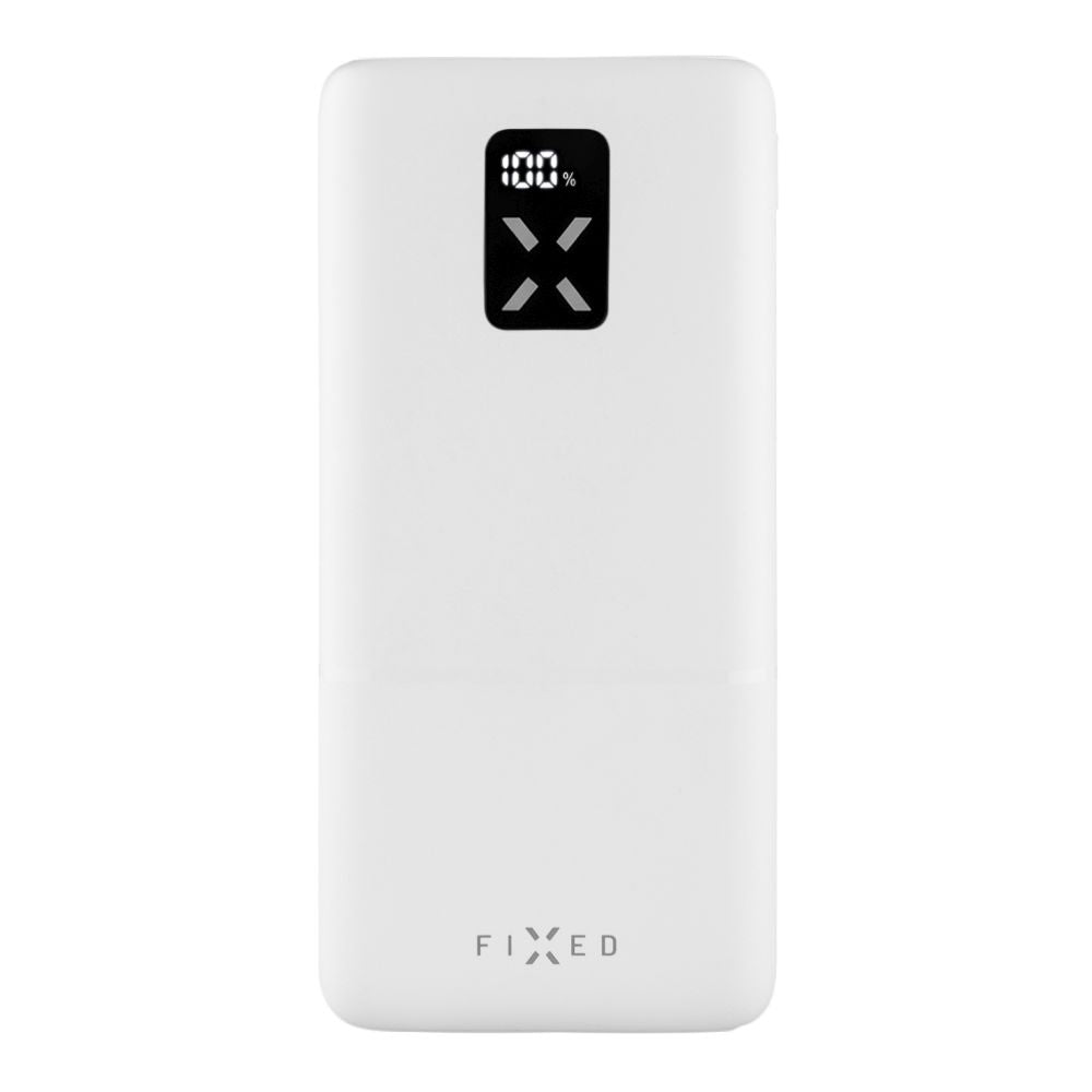 Fixed - Power Bank Zen 20 (FIXZEN-20-WH) - 2x USB, Type-C, 20W, 20000mAh, with LCD Display - White