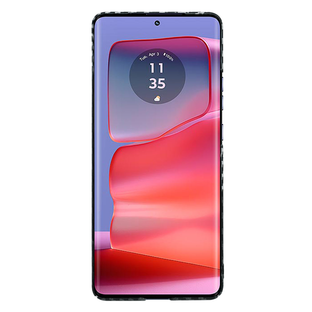 Techsuit - Carbonite FiberShell - Motorola Edge 50 Pro - Stealth Gray