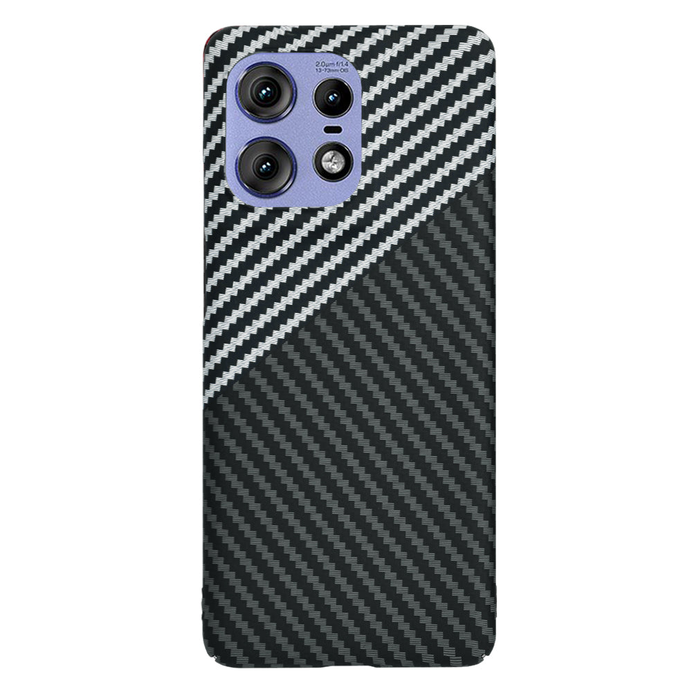 Techsuit - Carbonite FiberShell - Motorola Edge 50 Pro - Stealth Gray