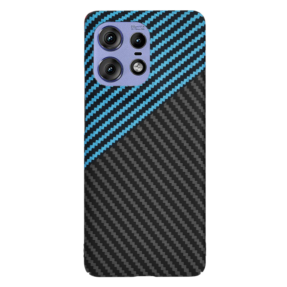 Techsuit - Carbonite FiberShell - Motorola Edge 50 Pro - Blue Pulse