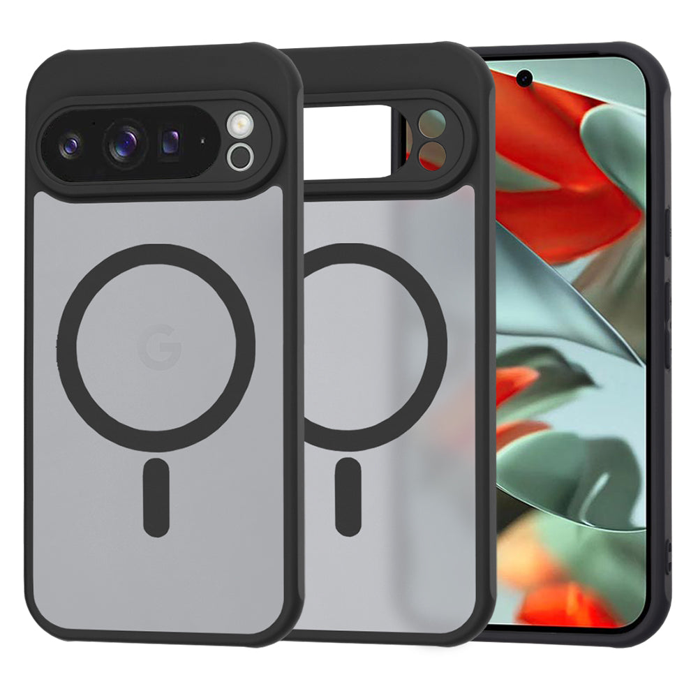 Techsuit - HaloFrostÂ MagSafe Series - Google Pixel 9 Pro XL - Black