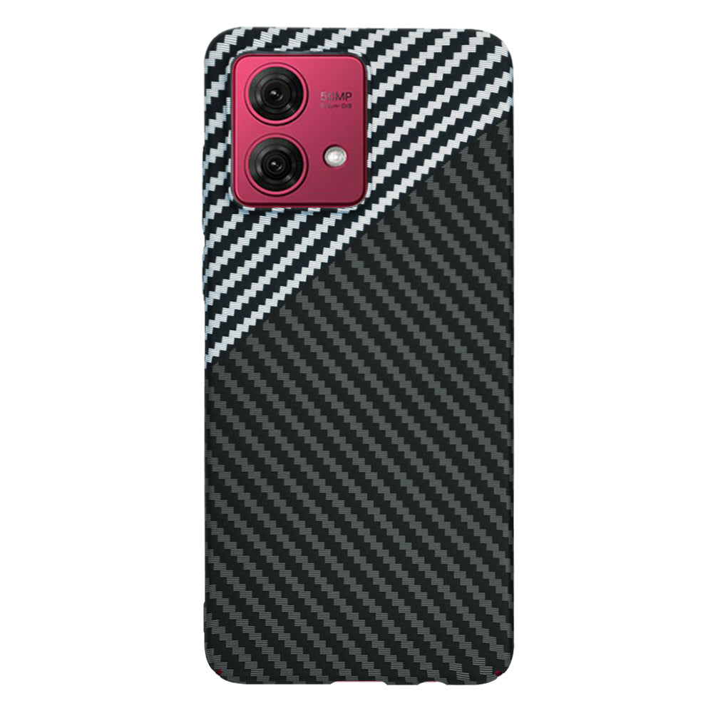 Techsuit - Carbonite FiberShell - Motorola Moto G84 - Stealth Gray