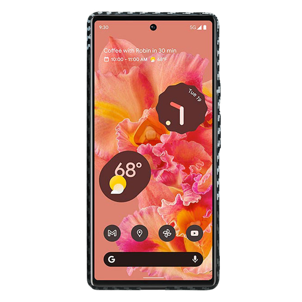 Techsuit - Carbonite FiberShell - Google Pixel 6 - Stealth Gray