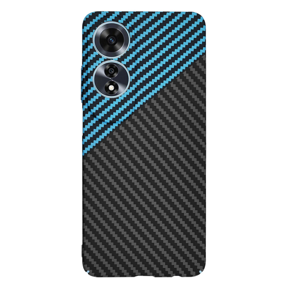Techsuit - Carbonite FiberShell - Oppo A60 4G - Blue Pulse