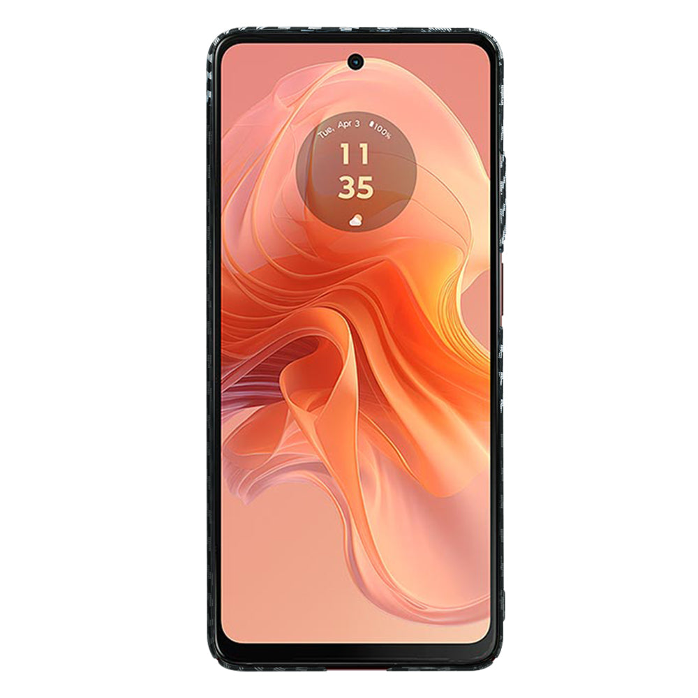 Techsuit - Carbonite FiberShell - Motorola Moto G04 / Moto G04s / Moto G24 / Moto E14 - Stealth Gray