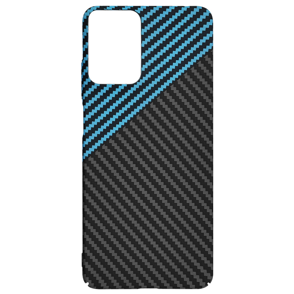 Techsuit - Carbonite FiberShell - Motorola Moto G04 / Moto G04s / Moto G24 / Moto E14 - Blue Pulse