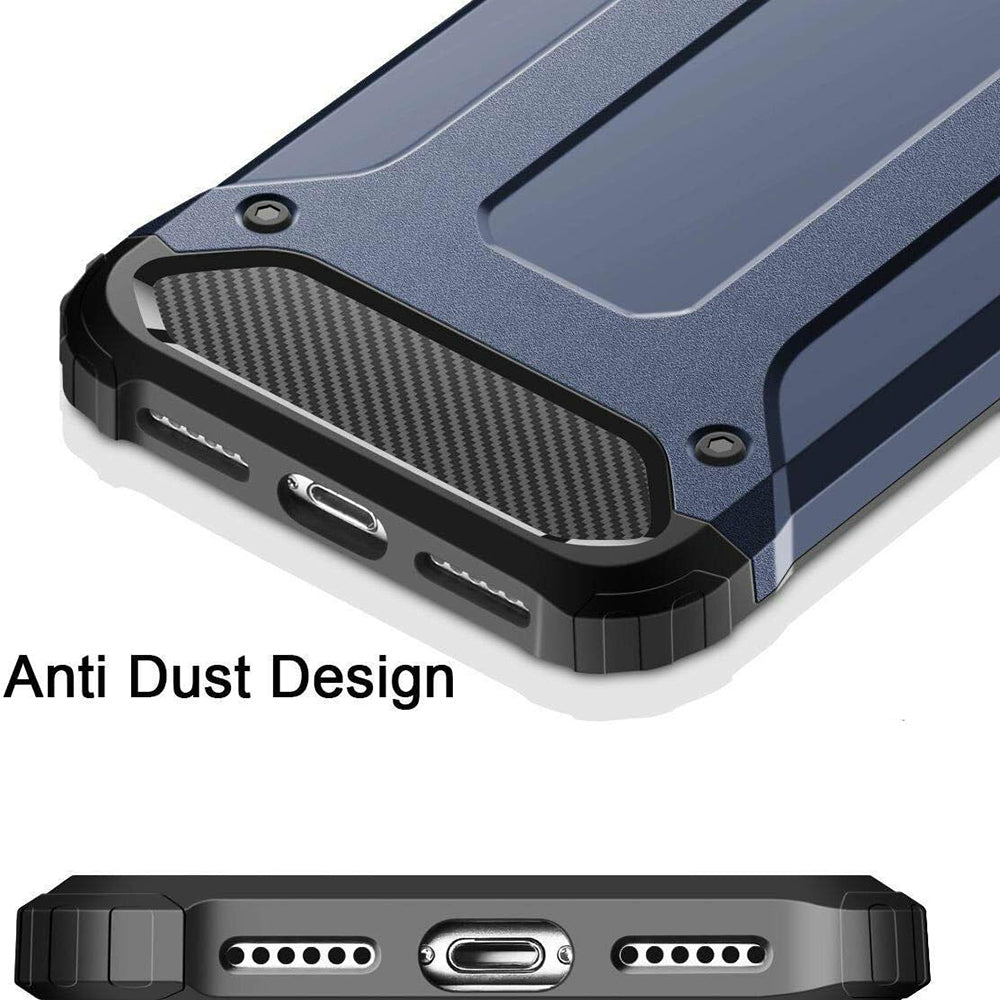 Techsuit - Hybrid Armor - Samsung Galaxy A40 - Black