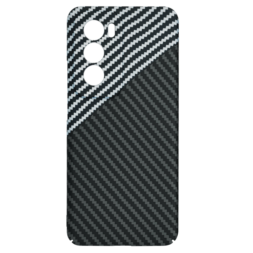 Techsuit - Carbonite FiberShell - Oppo Reno12 - Stealth Gray