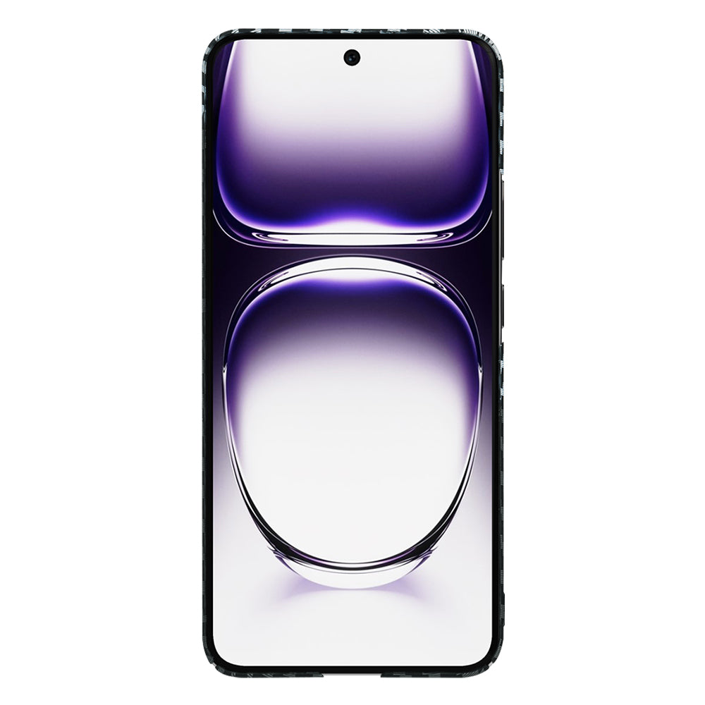 Techsuit - Carbonite FiberShell - Oppo Reno12 - Stealth Gray