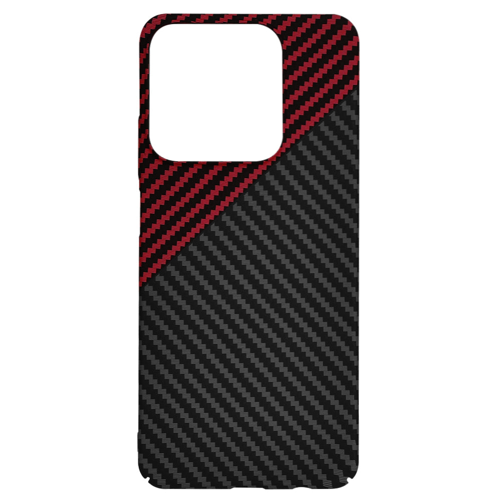Techsuit - Carbonite FiberShell - Realme C61 / Realme C63 - Red Vortex