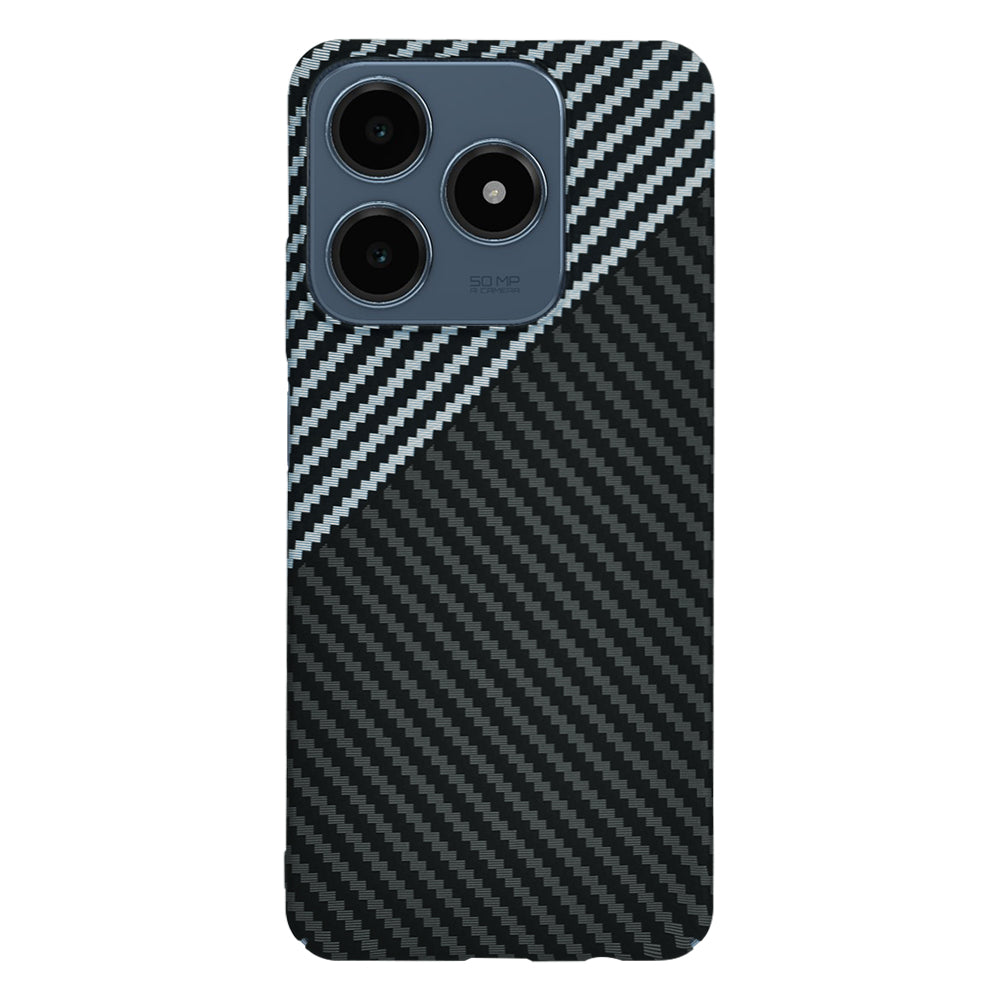 Techsuit - Carbonite FiberShell - Realme C61 / Realme C63 - Stealth Gray