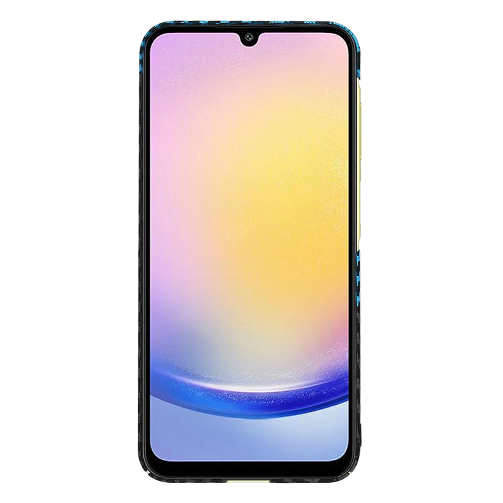 Techsuit - Carbonite FiberShell - Galaxy A25 5G - Blue Pulse