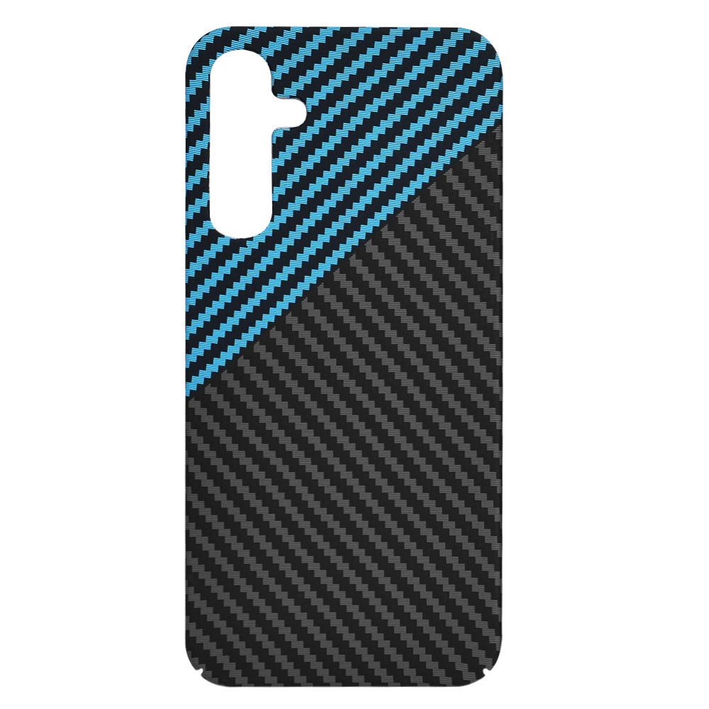 Techsuit - Carbonite FiberShell - Galaxy A25 5G - Blue Pulse