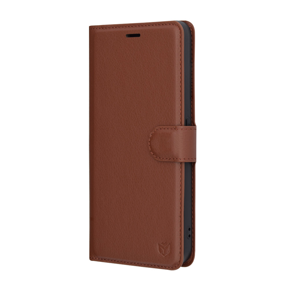 Techsuit - Leather Folio - Nothing CMF Phone 1 - Brown