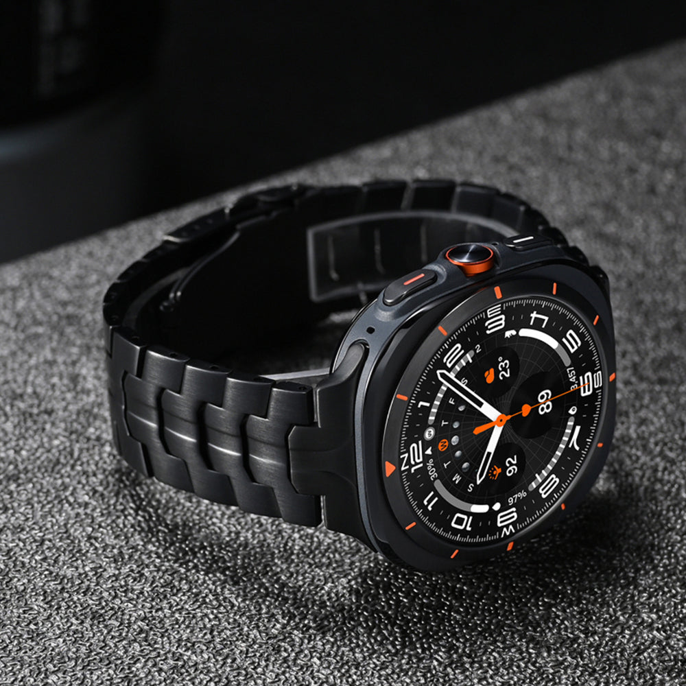 Techsuit - Watchband (W063) - Galaxy Watch Ultra 47mm / Watch Ultra 2 - Titanium Orange