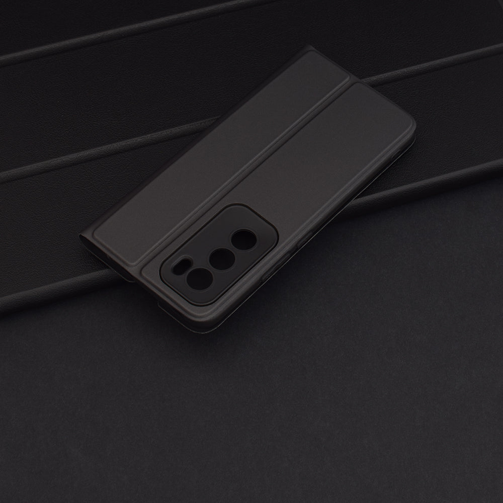 Techsuit - Magskin Book - Oppo Reno12 - Black