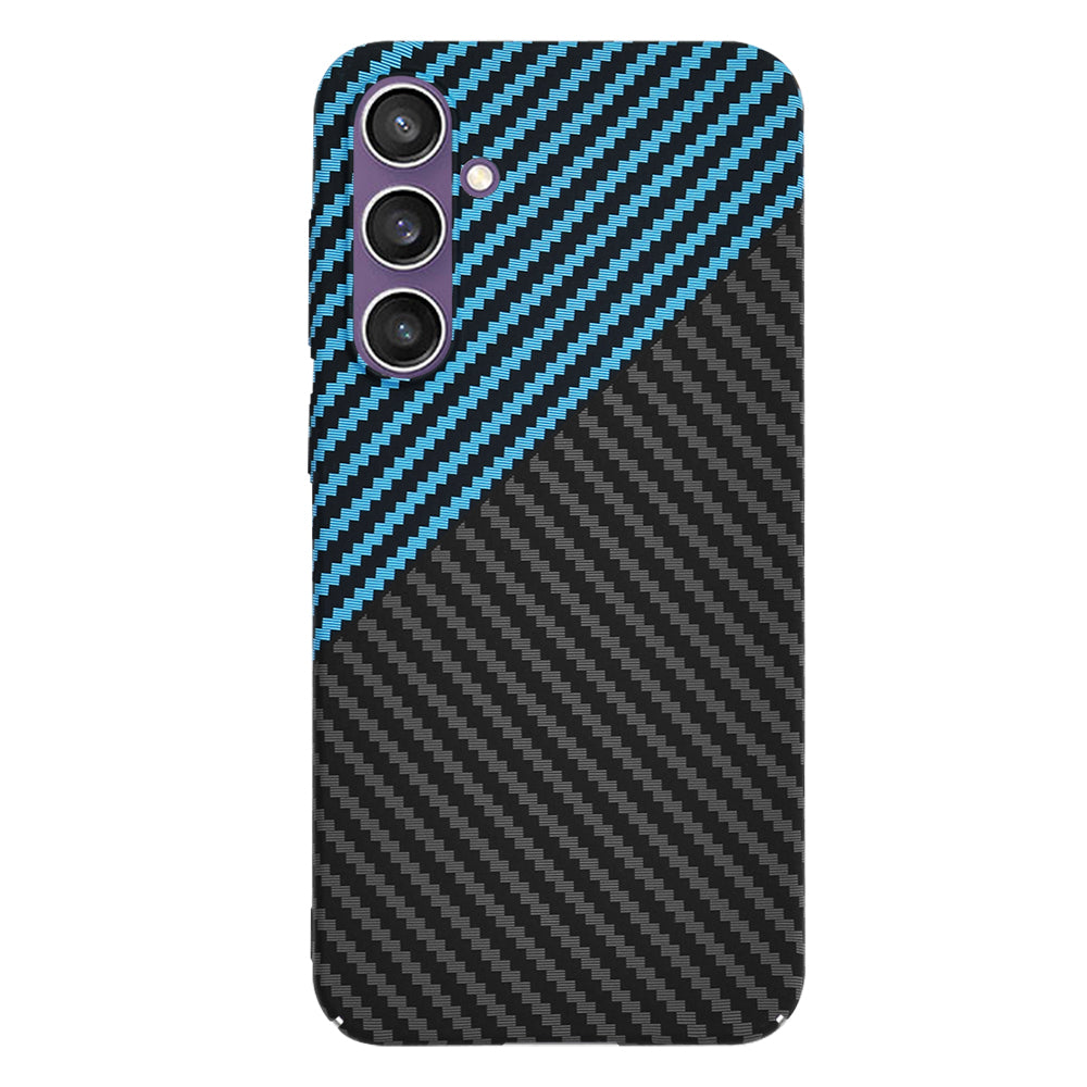 Techsuit - Carbonite FiberShell - Galaxy S23 FE - Blue Pulse